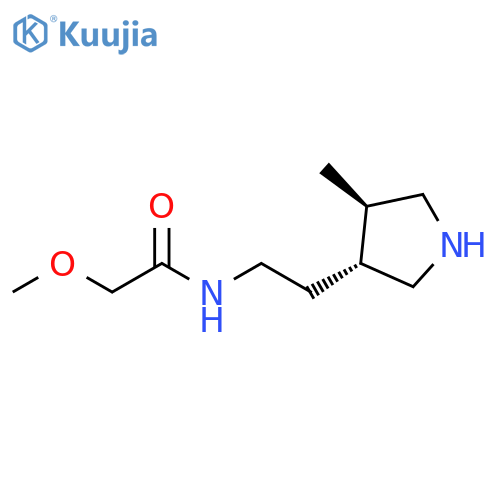 Acetamide, 2-methoxy-N-[2-[(3R,4R)-4-methyl-3-pyrrolidinyl]ethyl]-, rel- structure