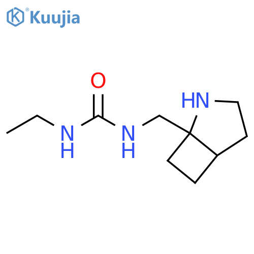 Urea, N-(2-azabicyclo[3.2.0]hept-1-ylmethyl)-N'-ethyl- structure
