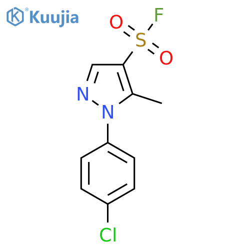 1-(4-Chlorophenyl)-5-methylpyrazole-4-sulfonyl fluoride structure