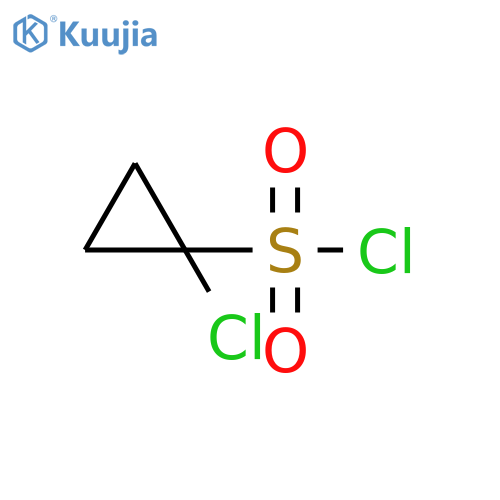 1-chlorocyclopropane-1-sulfonyl chloride structure