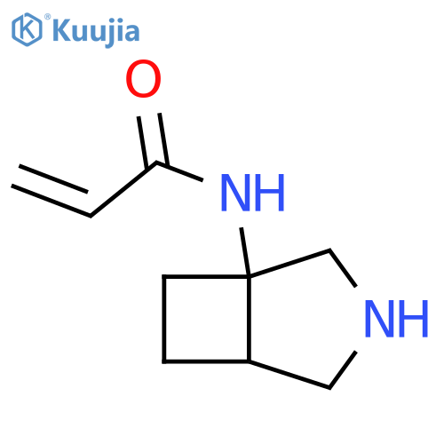 2-Propenamide, N-3-azabicyclo[3.2.0]hept-1-yl- structure