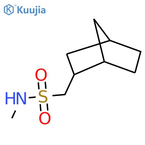 Bicyclo[2.2.1]heptane-2-methanesulfonamide, N-methyl- structure