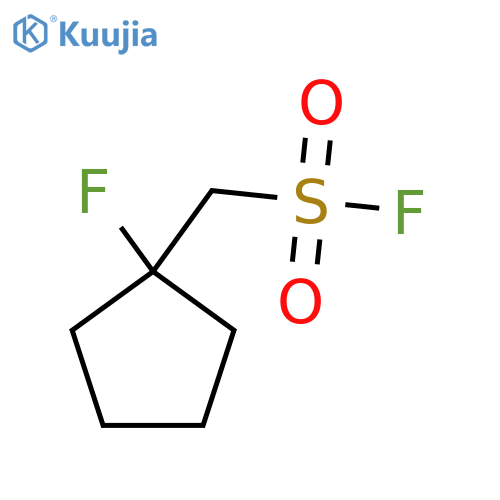 (1-Fluorocyclopentyl)methanesulfonyl fluoride structure