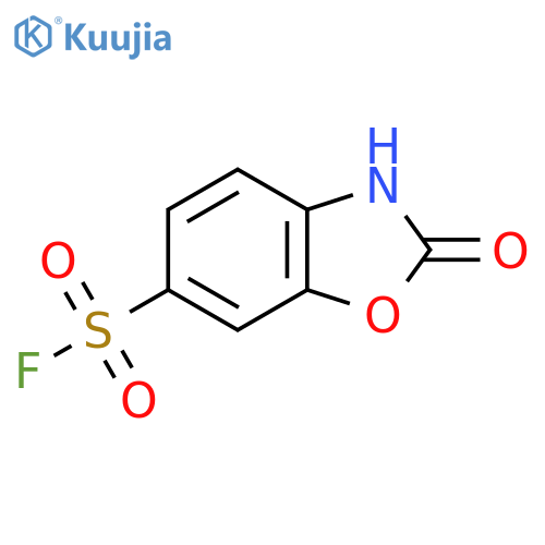 2-Oxo-2,3-dihydro-1,3-benzoxazole-6-sulfonyl fluoride structure