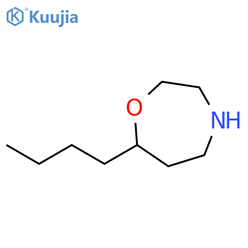 1,4-Oxazepine, 7-butylhexahydro- structure