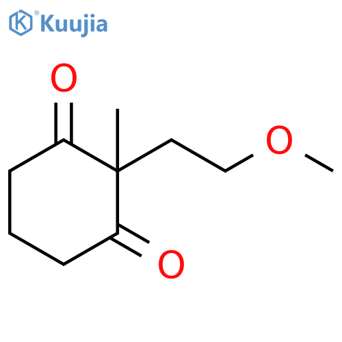 1,3-Cyclohexanedione, 2-(2-methoxyethyl)-2-methyl- structure
