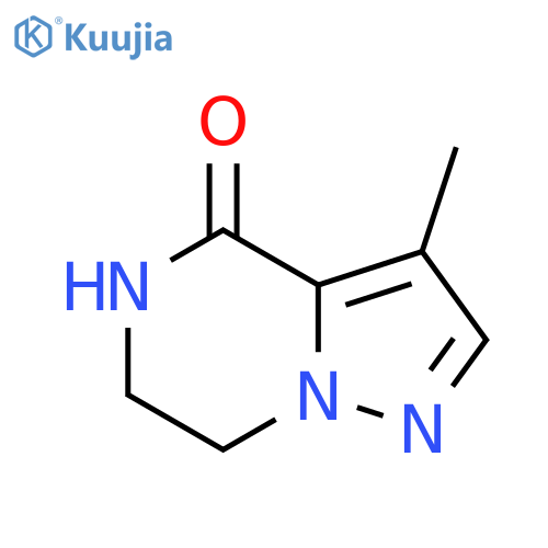 3-Methyl-6,7-dihydropyrazolo[1,5-a]pyrazin-4(5H)-one structure