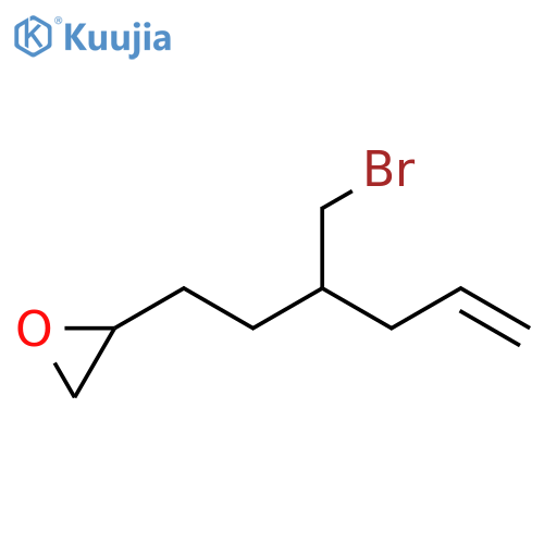 Oxirane, 2-[3-(bromomethyl)-5-hexen-1-yl]- structure