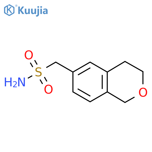 (3,4-dihydro-1H-2-benzopyran-6-yl)methanesulfonamide structure