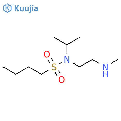 1-Butanesulfonamide, N-[2-(methylamino)ethyl]-N-(1-methylethyl)- structure