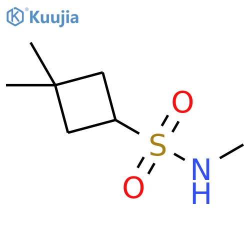 Cyclobutanesulfonamide, N,3,3-trimethyl- structure