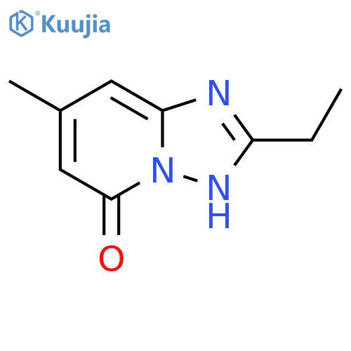 2-ethyl-7-methyl-1,2,4triazolo1,5-apyridin-5-ol structure