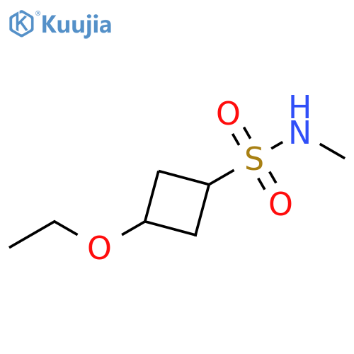Cyclobutanesulfonamide, 3-ethoxy-N-methyl- structure