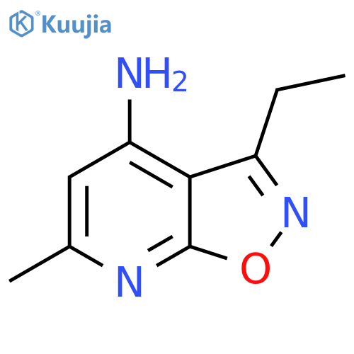 3-Ethyl-6-methyl-[1,2]oxazolo[5,4-b]pyridin-4-amine structure