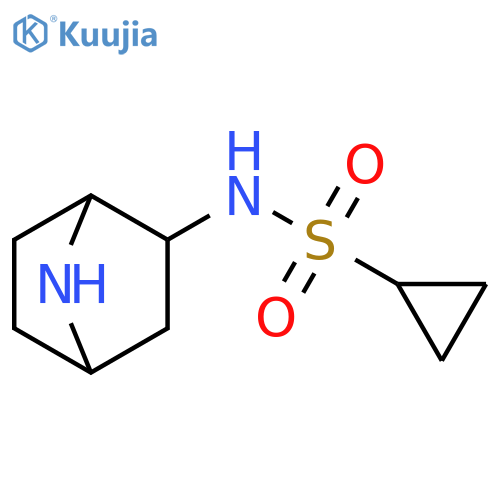 Cyclopropanesulfonamide, N-7-azabicyclo[2.2.1]hept-2-yl- structure