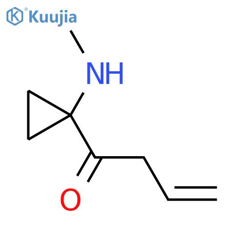 1-[1-(Methylamino)cyclopropyl]but-3-en-1-one structure