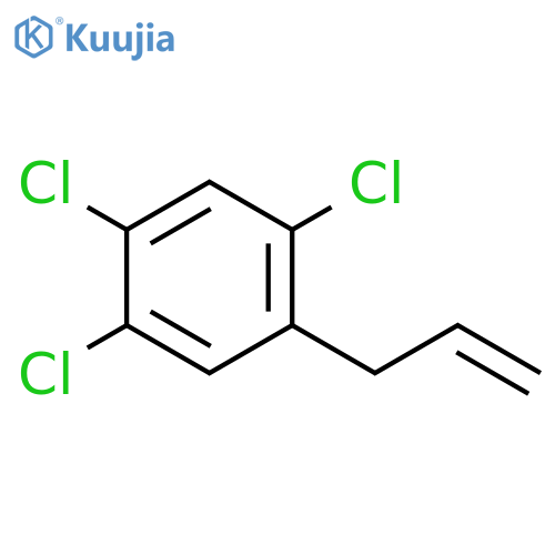 Benzene, 1,2,4-trichloro-5-(2-propen-1-yl)- structure