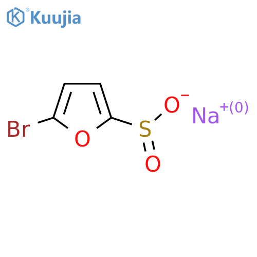 Sodium 5-bromofuran-2-sulfinate structure
