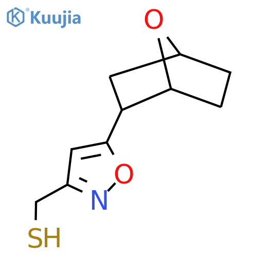 (5-{7-oxabicyclo2.2.1heptan-2-yl}-1,2-oxazol-3-yl)methanethiol structure