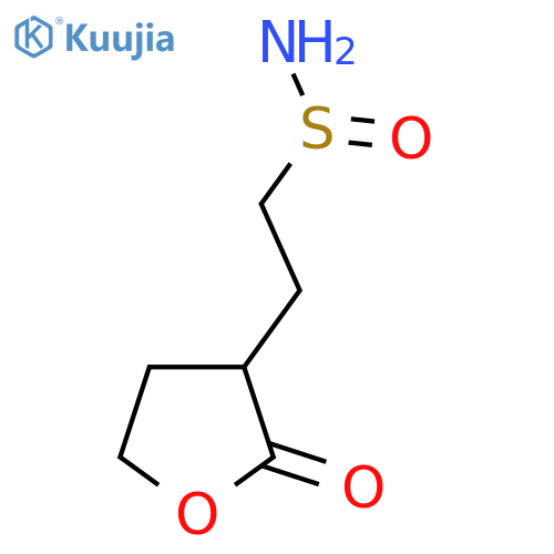 2-(2-Oxooxolan-3-yl)ethane-1-sulfinamide structure