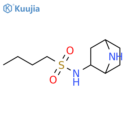1-Butanesulfonamide, N-7-azabicyclo[2.2.1]hept-2-yl- structure
