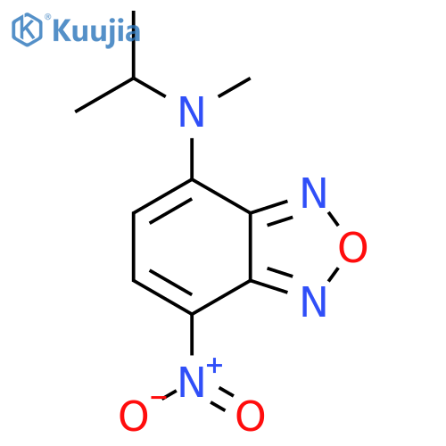 N-methyl-7-nitro-N-(propan-2-yl)-2,1,3-benzoxadiazol-4-amine structure