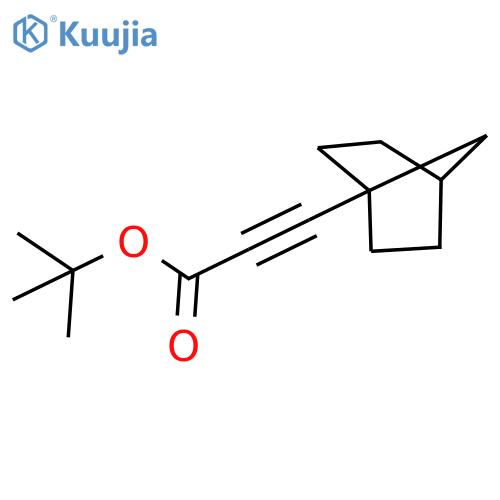 Tert-butyl 3-{bicyclo[2.2.1]heptan-1-yl}prop-2-ynoate structure