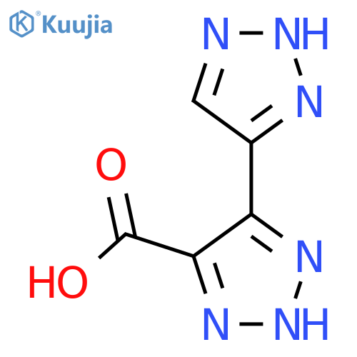 5-(1H-1,2,3-triazol-4-yl)-1H-1,2,3-triazole-4-carboxylic acid structure
