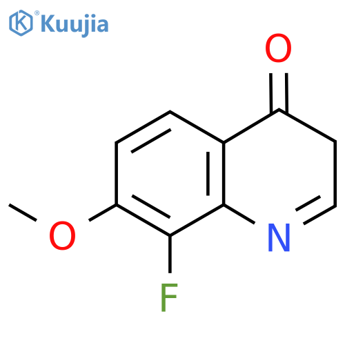 8-Fluoro-7-methoxy-3,4-dihydroquinolin-4-one structure