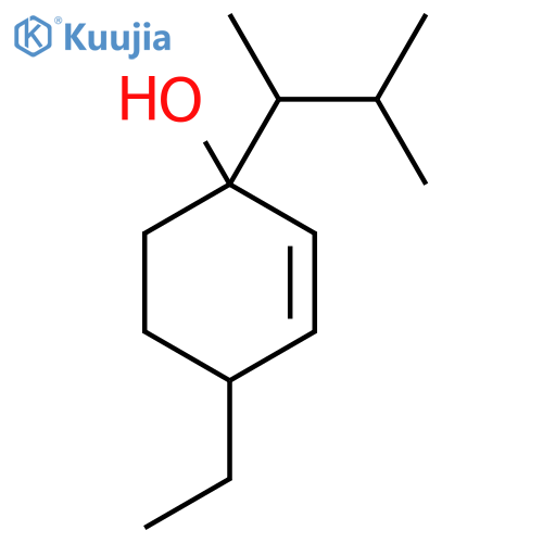 4-Ethyl-1-(3-methylbutan-2-yl)cyclohex-2-en-1-ol structure