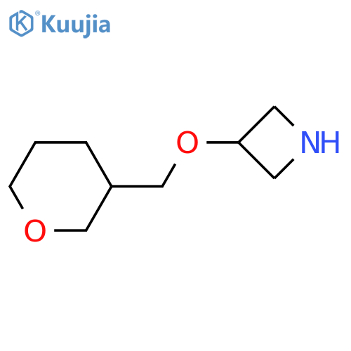 3-(oxan-3-yl)methoxyazetidine structure