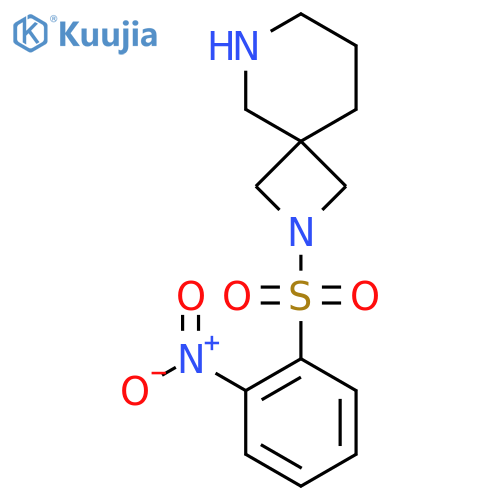 2-(2-Nitrobenzenesulfonyl)-2,6-diazaspiro[3.5]nonane structure