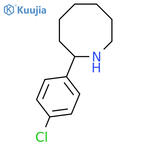 2-(4-Chlorophenyl)azocane structure