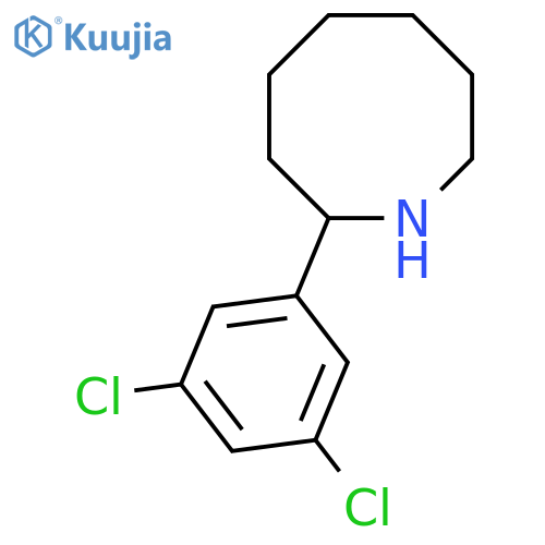 2-(3,5-Dichlorophenyl)azocane structure
