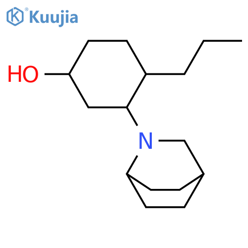 3-{2-Azabicyclo[2.2.2]octan-2-yl}-4-propylcyclohexan-1-ol structure