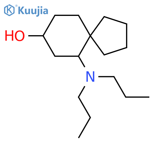 6-(Dipropylamino)spiro[4.5]decan-8-ol structure