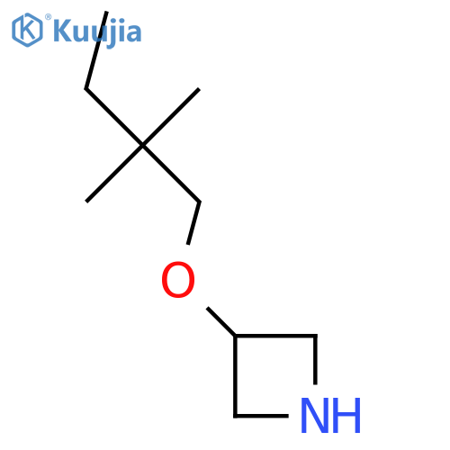3-(2,2-dimethylbutoxy)azetidine structure