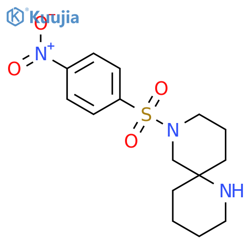 8-(4-Nitrobenzenesulfonyl)-1,8-diazaspiro[5.5]undecane structure