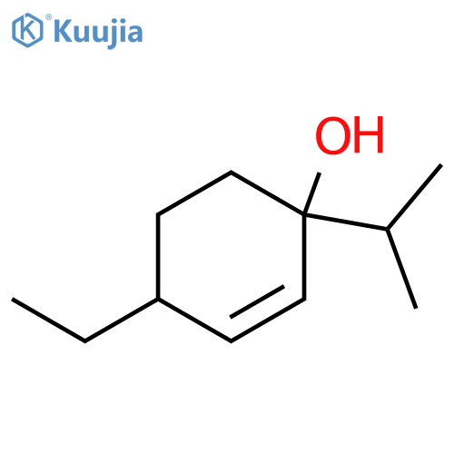 4-Ethyl-1-(propan-2-yl)cyclohex-2-en-1-ol structure