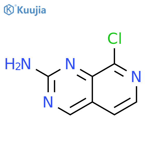 8-chloropyrido3,4-dpyrimidin-2-amine structure