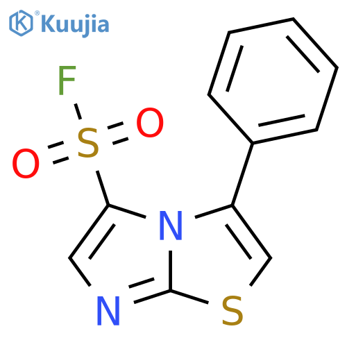 3-phenylimidazo2,1-b1,3thiazole-5-sulfonyl fluoride structure
