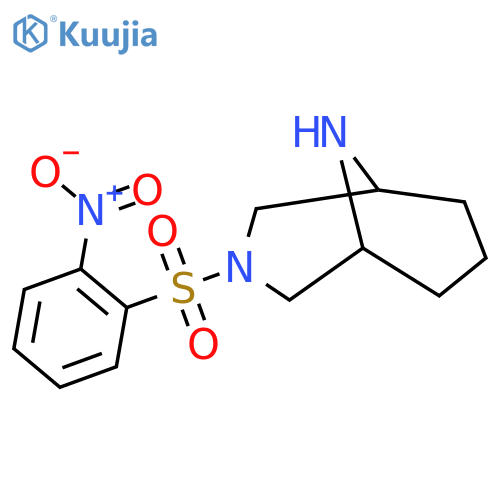 3-(2-Nitrobenzenesulfonyl)-3,9-diazabicyclo[3.3.1]nonane structure