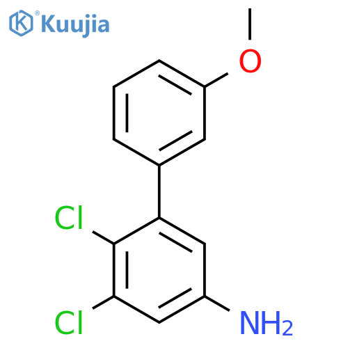 3,4-dichloro-5-(3-methoxyphenyl)aniline structure