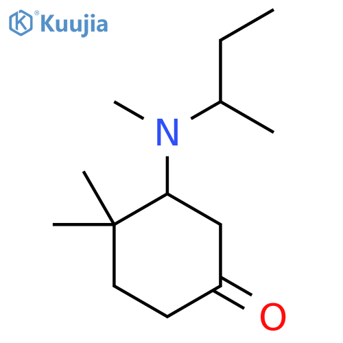 3-[(Butan-2-yl)(methyl)amino]-4,4-dimethylcyclohexan-1-one structure