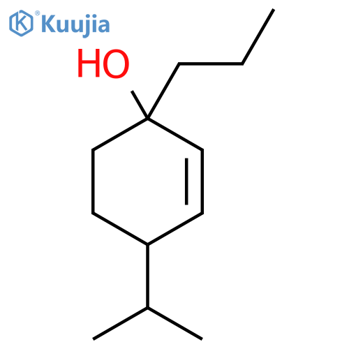 4-(Propan-2-yl)-1-propylcyclohex-2-en-1-ol structure