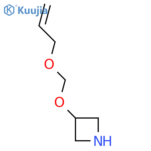 3-(prop-2-en-1-yloxy)methoxyazetidine structure