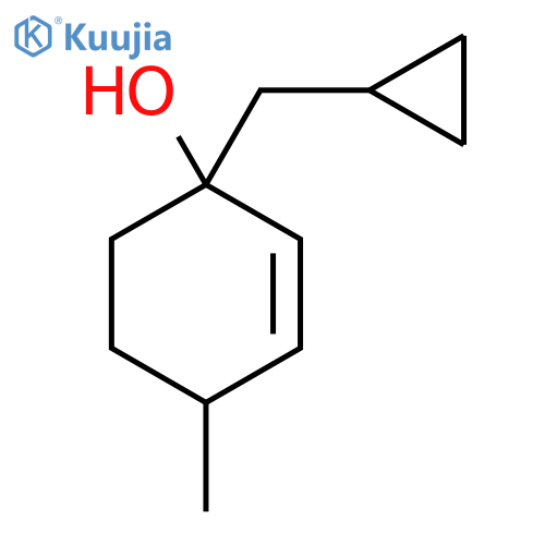 1-(Cyclopropylmethyl)-4-methylcyclohex-2-en-1-ol structure