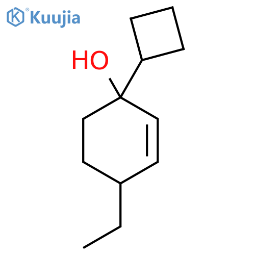 1-Cyclobutyl-4-ethylcyclohex-2-en-1-ol structure