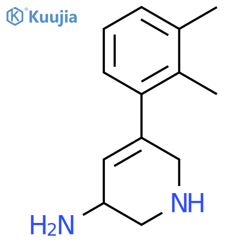 5-(2,3-Dimethylphenyl)-1,2,3,6-tetrahydropyridin-3-amine structure