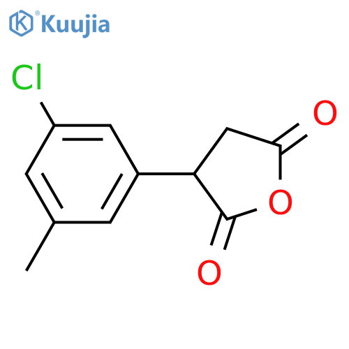 3-(3-Chloro-5-methylphenyl)oxolane-2,5-dione structure